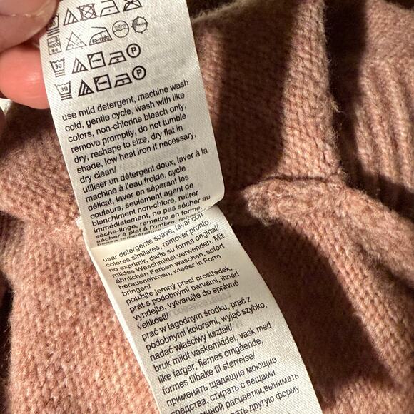 Calvin Klein Jeans - Wool Blend Mock Neck Sweater - Large - Picture 7 of 8